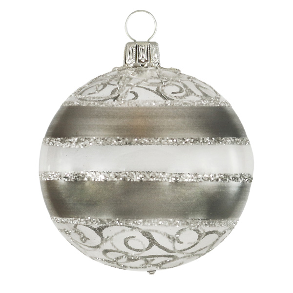 Ball Silver Wishes 8cm